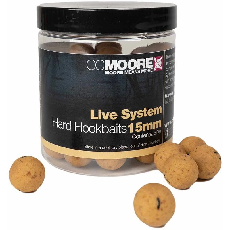 NAS Peche Magasin -NAS Peche Magasin bouillette dure cc moore live system hard hookbaits z 2764 276468