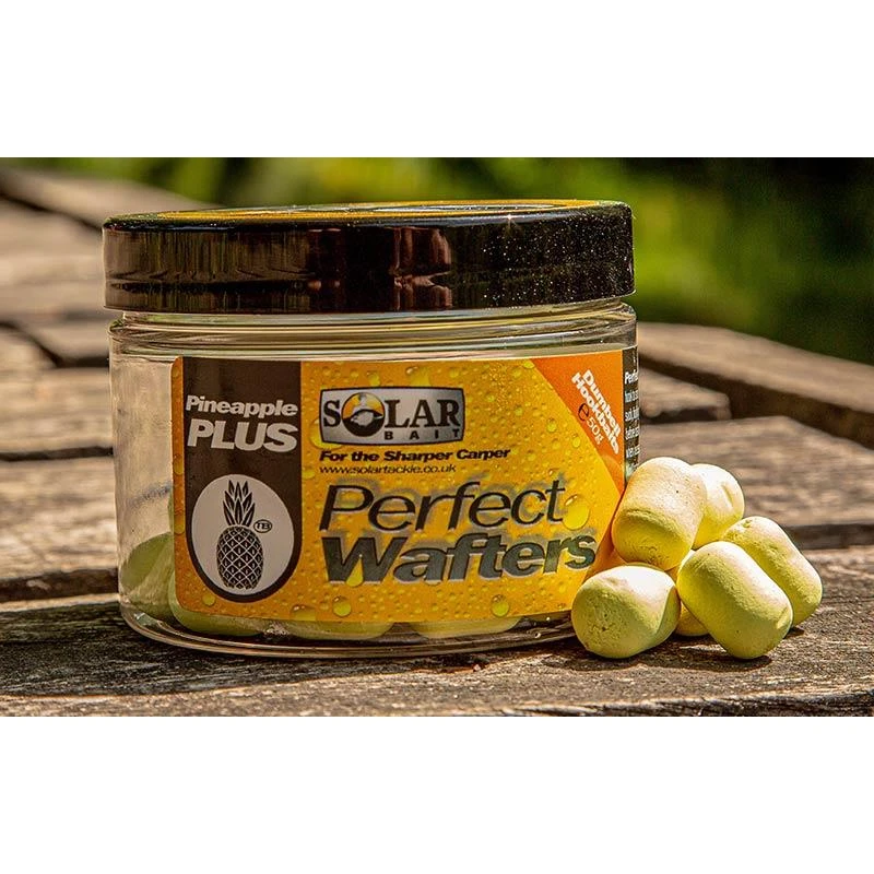 HOOKBAIT SOLAR DUMBELL WAFTERS JUICY PINEAPPLE 1 HOOKBAIT SOLAR DUMBELL WAFTERS JUICY PINEAPPLE