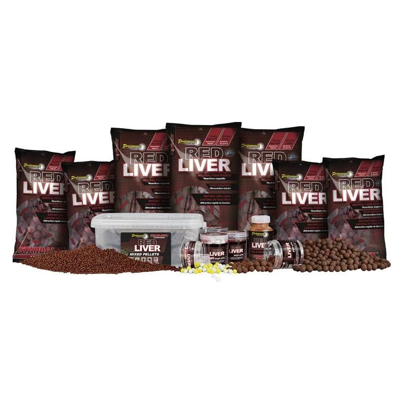 HOOKBAIT STARBAITS PERFORMANCE CONCEPT RED LIVER WAFTER BARREL 1 HOOKBAIT STARBAITS PERFORMANCE CONCEPT RED LIVER WAFTER BARREL