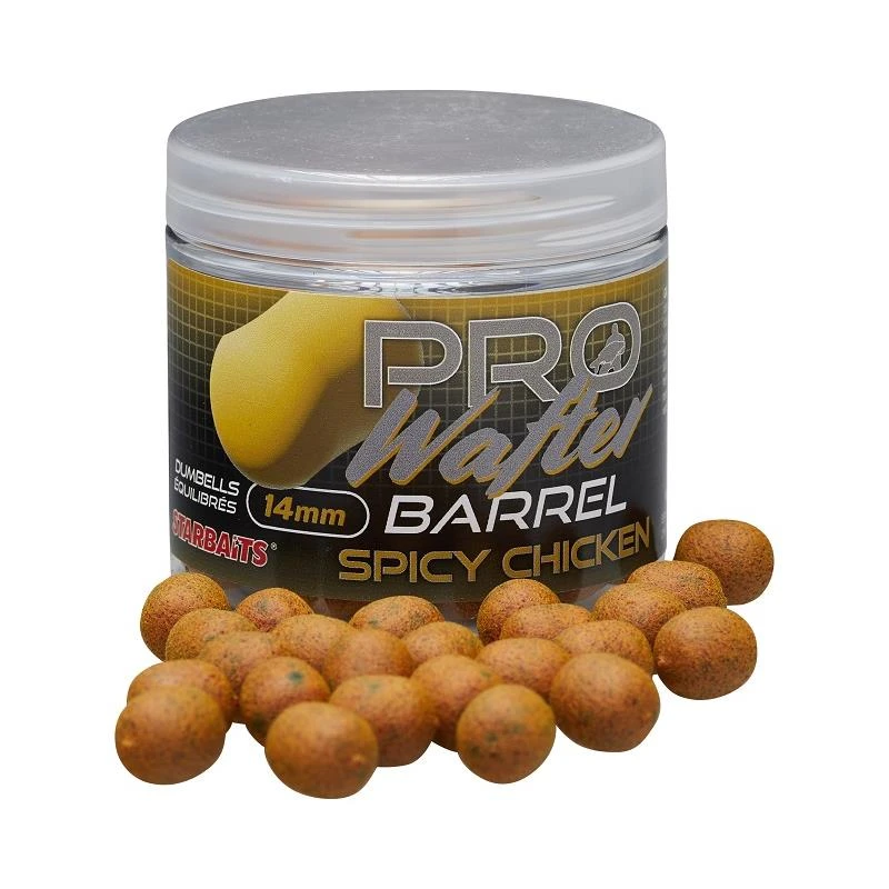 HOOKBAIT STARBAITS PROBIOTIC PRO SPICY CHICKEN WAFTER BARREL 1 HOOKBAIT STARBAITS PROBIOTIC PRO SPICY CHICKEN WAFTER BARREL