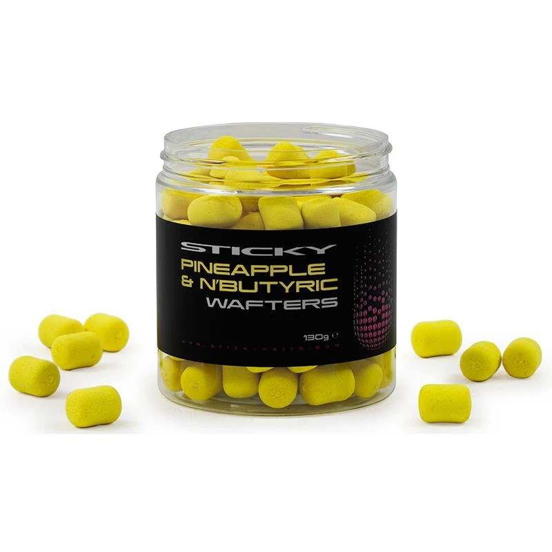 HOOKBAIT STICKY BAITS PINEAPPLE & N BUTYRIC WAFTERS 1 HOOKBAIT STICKY BAITS PINEAPPLE & N BUTYRIC WAFTERS