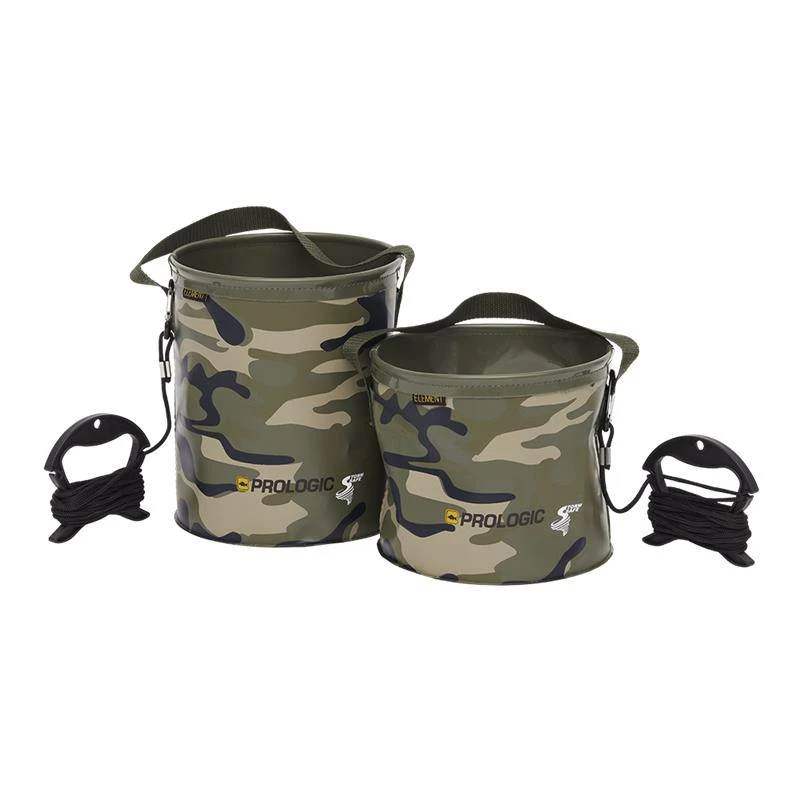 SEAU PLIABLE PROLOGIC ELEMENT CAMO WATER BUCKET 2 SEAU PLIABLE PROLOGIC ELEMENT CAMO WATER BUCKET – Image 2
