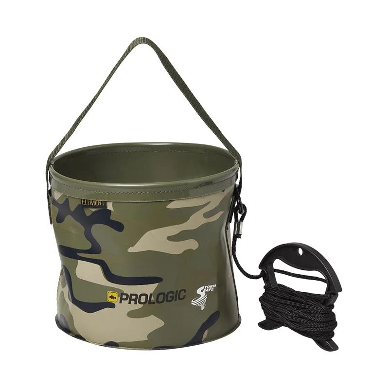 SEAU PLIABLE PROLOGIC ELEMENT CAMO WATER BUCKET 1 SEAU PLIABLE PROLOGIC ELEMENT CAMO WATER BUCKET