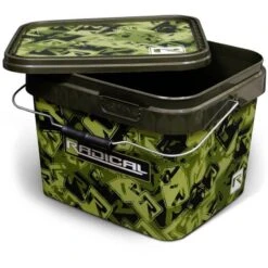 SEAU RADICAL AVEC COUVERCLE - CAMOU